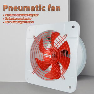 Ventilador de flujo neumático a prueba de explosión BFAG de 12-28 pulgadas que ahorra BFAG