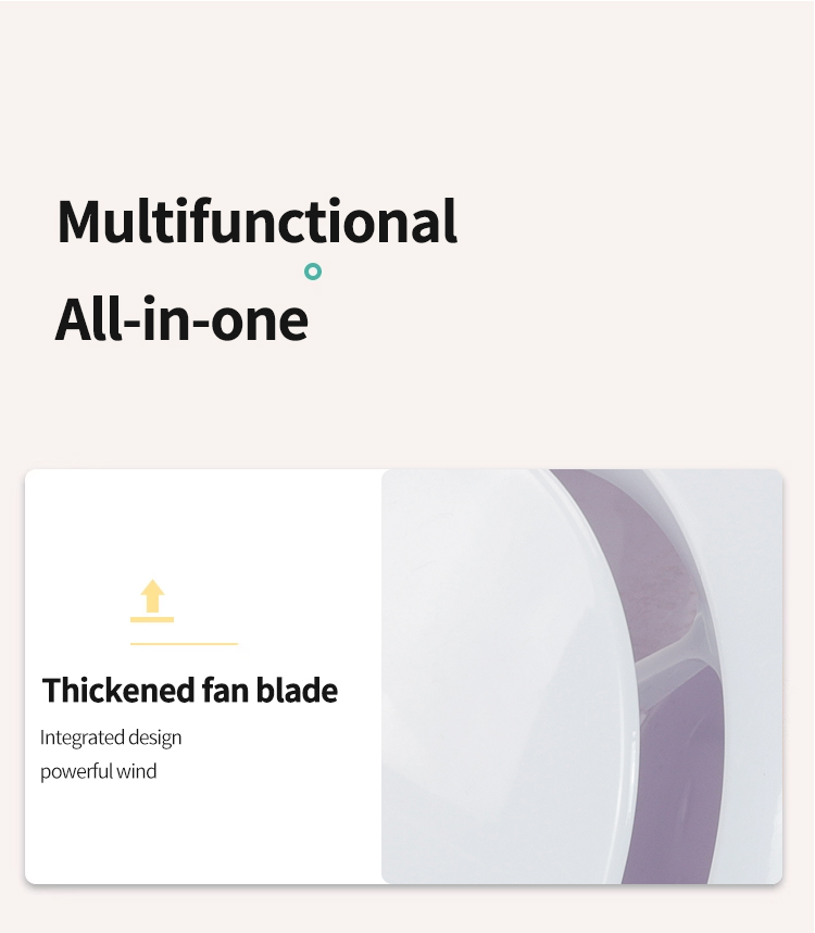 Cuchilla de ventilador engrosada 