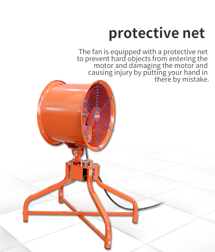 ruido (8) YTS Ventilador de ventilaci&oacute;n de la cabeza de agitaci&oacute;n de agitaci&oacute;n de 