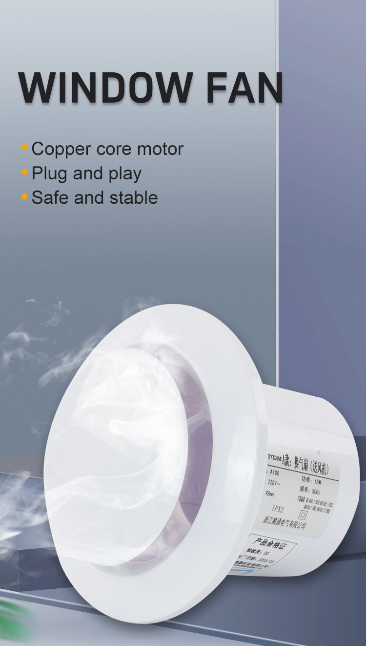 Ventilador de ventanas 