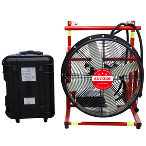 ST-YYD1.8/5.3-14 Extractor de humo portátil Extravtor de humo móvil con batería 