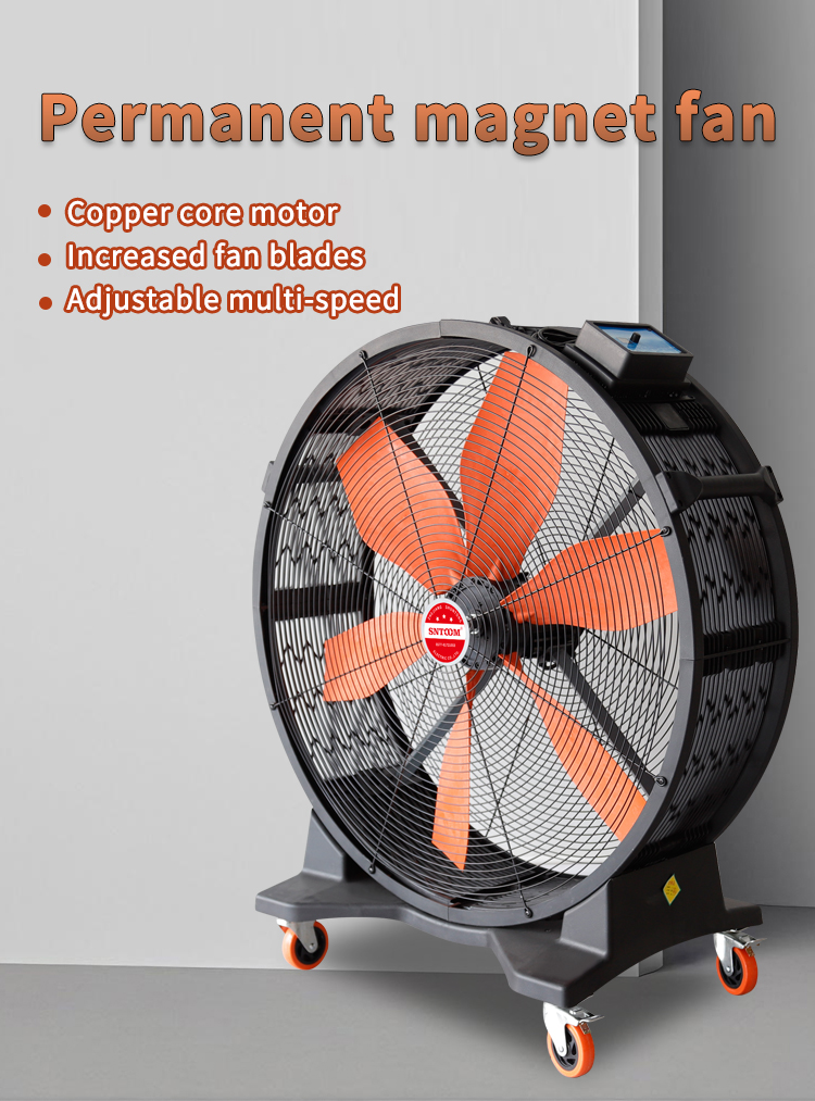 Imagen de ventilador de im&aacute;n permanente 