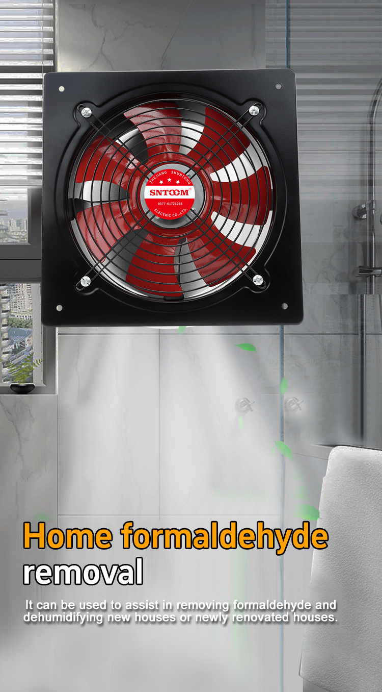 la serie STFD (8) Ventilador de flujo axial 