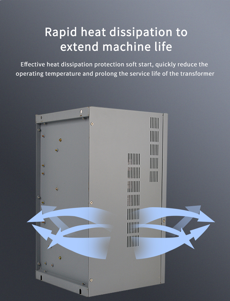 R&aacute;pida disipaci&oacute;n del calor para prolongar la vida &uacute;til de la m&aacute;quina.