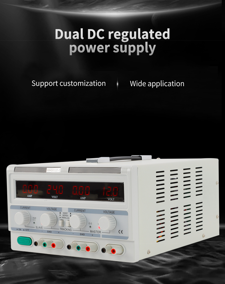 Convertidor de potencia regulada dual DC