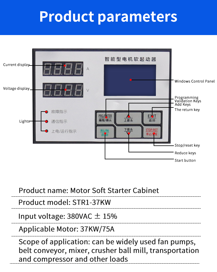 parametros del producto