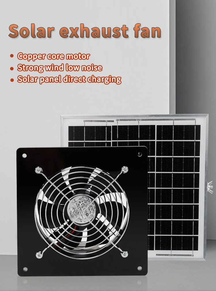 ST-1 en ventilador de escape solar1 