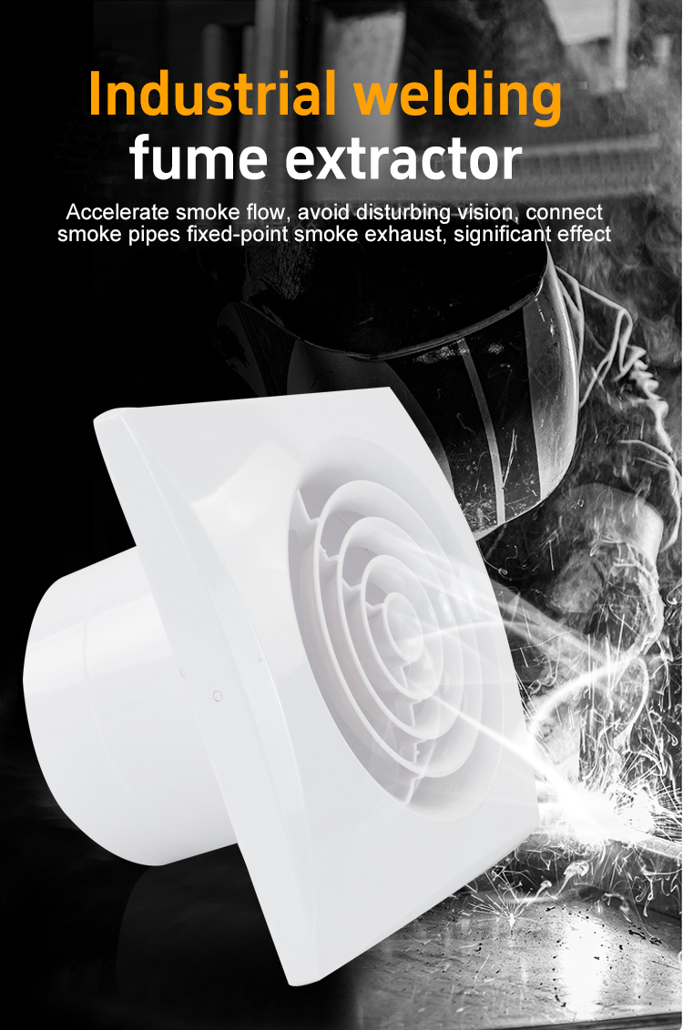 Extractor de humo de soldadura industrial 