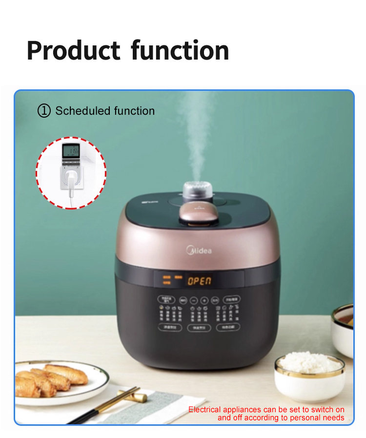 Temporizador de pantalla grande ST-839 6 