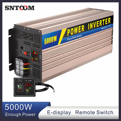 Inverter de alimentación de 5000 vatios de 12 voltios DC a 110 voltios de CA