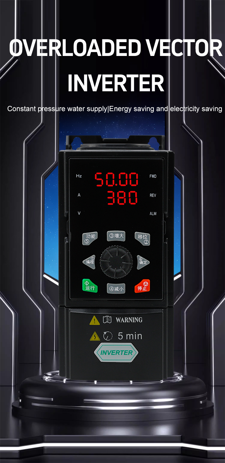 Inversor vectorial con verg&uuml;enza