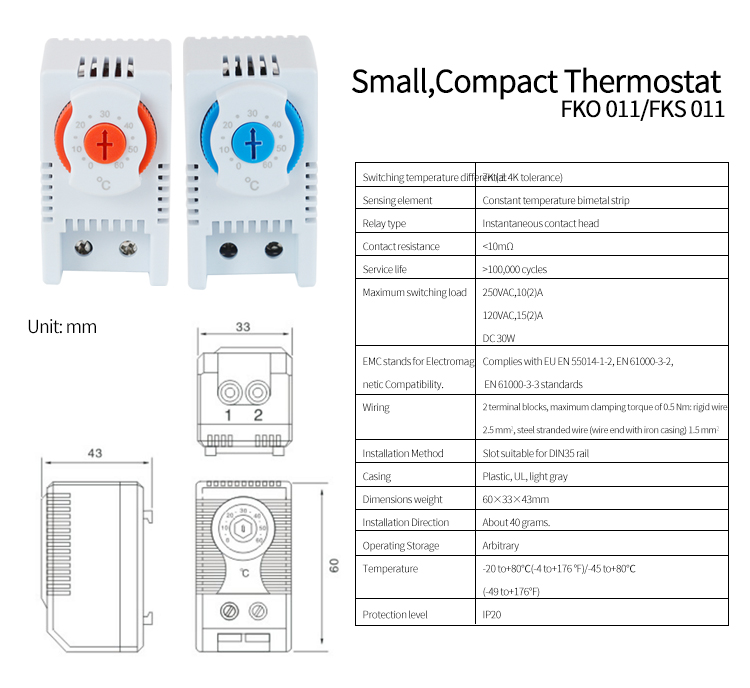KTO 011, KTS 011 Tabla de par&aacute;metros 