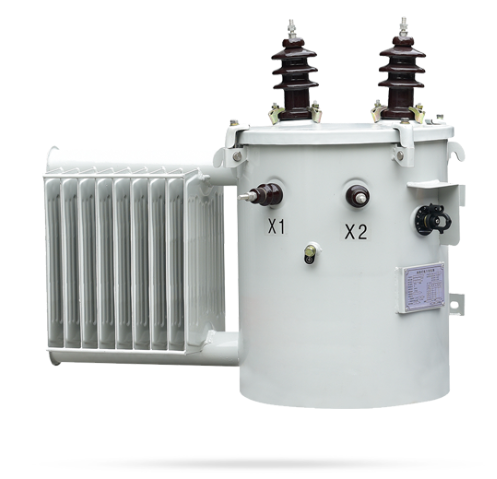 Transformador de aceite montado en columna monof&aacute;sica de 11 kV transformador